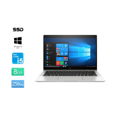 HP Elitebook x360 1030 G4 - i5 - 256Go - SSD - 8Go - Windows 11 - garanti 12 mois - testé et reconditionné