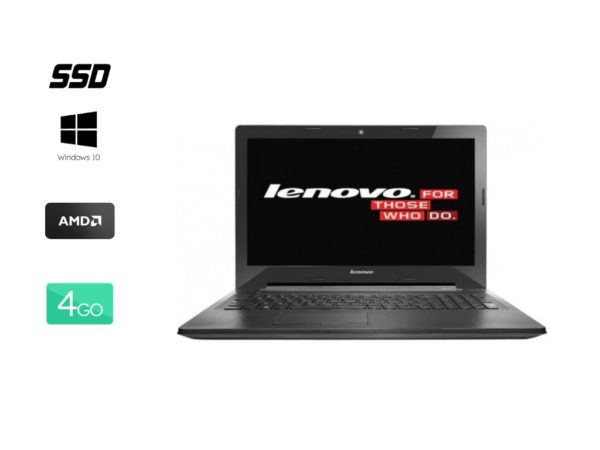 LENOVO G50-45 - AMD E1 - 1To - HDD - 4Go - Garanti 1 an - reconditionné